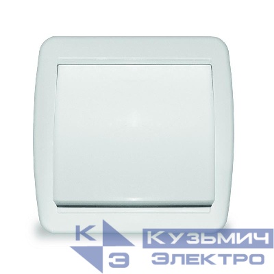 Выключатель 1-кл. ОП Клио 10А IP44 бел. UNIVersal К2221