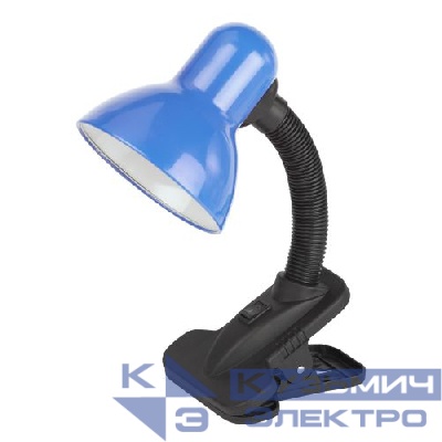 Светильник N-212-E27-40W-BU настол. син. ЭРА Б0035060
