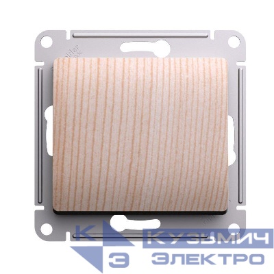 Выключатель 1-кл. Glossa сх.1 10АХ механизм сосна SE GSL001511