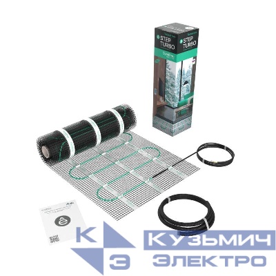 Комплект "Теплый пол" (мат) Step Turbo STM200025 200Вт/кв.м 500Вт 2.5кв.м SE STM200025