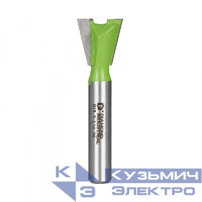 Diamond Industrial Фреза пазовая конструкционная ("ласточкин хвост") 15,9 х 16 мм угол=14 S=8 мм Z=2 Diamond Industrial