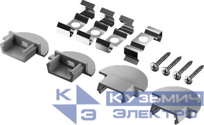 Комплект клипс 91 946 ИМПСЛ-03 (4 крепежные клипсы с заглушками) для ИПСЛ-03 Innolux 91946