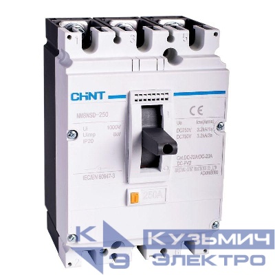Выключатель-разъединитель 2п NM8NSD-250 DC (R) CHINT 273113