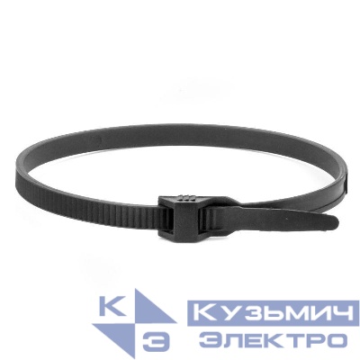 Хомут кабельный 9х180 полиамид черн. (уп.100шт) DKC 26501SR