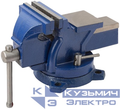 Тиски станочные поворотные 100мм 4.6кг FIT 59710