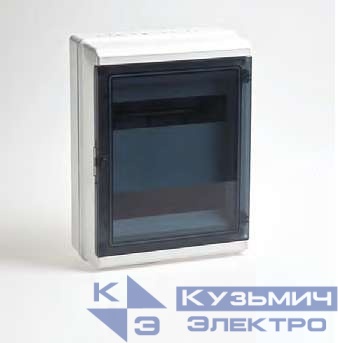 Бокс ОП Тусо 24мод. IP55 сер./дым. двер. Рувинил 69024п