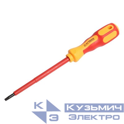 Отвертка "Электрика" SL4 100мм REXANT 12-4712