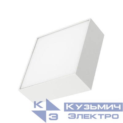 Светильник светодиодный SP-QUADRO-S175x175-16W Warm3000 WH 120 deg IP40 230В металл Arlight 034782