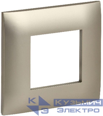 Рамка 1-м SKANDY SK-F01Sh шампань IEK SK-M12-K37