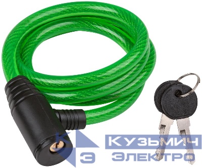 Замок тросовый 10х650мм FIT 67101