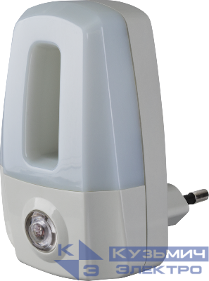 Светильник ночник 71 969 NNL-SNR02-WH 220В фотореле Navigator 71969