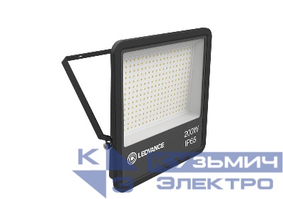 Прожектор светодиодный 200Вт 6500К IP65 18000лм ДО LEDVANCE 4058075709478