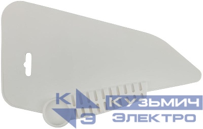 Шпатель прижимной "Стандарт" 280мм для обоев пластик. бел. КУРС 06898
