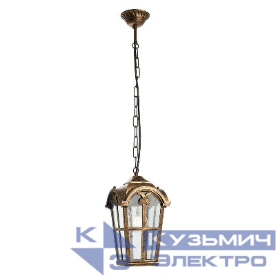 Светильник PL106 60Вт E27 230В садово-парковый черн. зол. FERON 11298