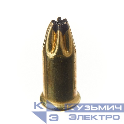 Монтажный патрон калибра Д-5 (6,8х18 мм, 100 шт/уп, черный) FEDAST