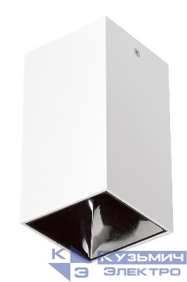 Светильник PDL-S 14074 GU10 IP20 230В ДПО накладной WH/BL JazzWay 5031449