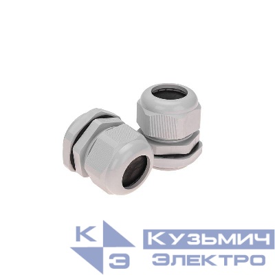 Ввод кабельный PG-29 (18-25мм) сер. Rexant 07-8029