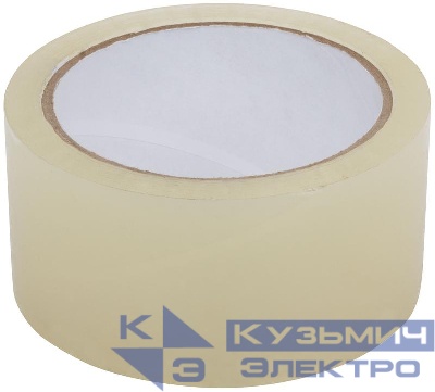 Скотч упаковочный усиленный 48ммх60м 50мкр прозр. 11106