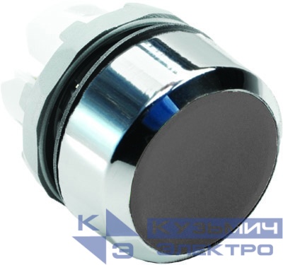 Кнопка MP1-20B без фикс. без подсветки черн. ABB 1SFA611100R2006