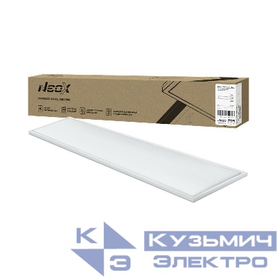 Светильник светодиодный ДВО-01 5040-ОПАЛ 50Вт 4000К IP40 1195х180х30мм универс. панель NEOX 4690612055237