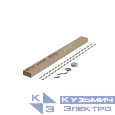 Комплект заземления из 2 стержней d20мм L=3м безмуфтовый (конус морзе) KTZ-D20-L3 TD КМ MA0781