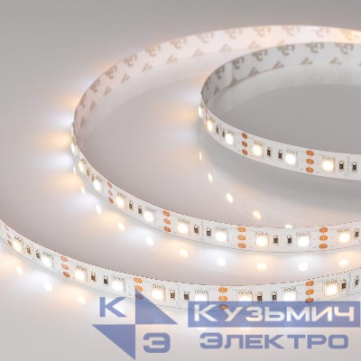 Лента светодиодная RT-B60-12mm 12V White-MIX 14.4Вт/м IP20 5060 измен. цветов. темпер. (уп.5м) Arlight 011093(2)