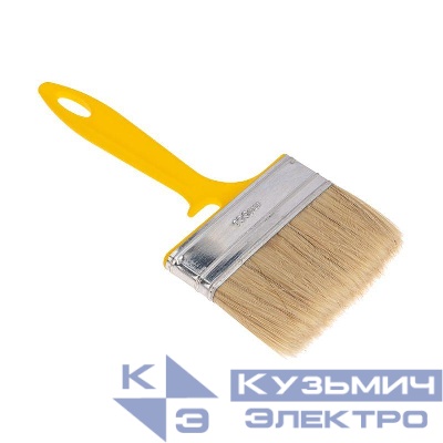 Кисть плоская "Эмали" 100х12мм Rexant 89-0315