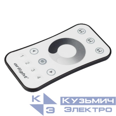Пульт SMART-R10-DIM (4 зоны 2.4G) (IP20 пластик) Arlight 023033