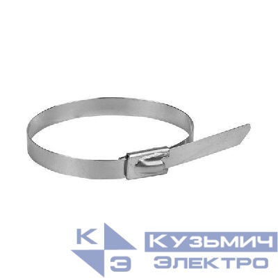 Хомут AISI 304 4.6х150 нерж. сталь FlexLock (уп.10шт) PROxima EKF plc-fl-tss-304-4.6x150-r