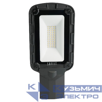 Светильник светодиодный SSL10-30 30Вт 5000К IP65 AC 230В/50Гц уличный черн. SAFFIT 55232