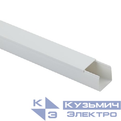 Кабель-канал 25х25 L2000 бел. KK-W-25-25 Эра Б0031134
