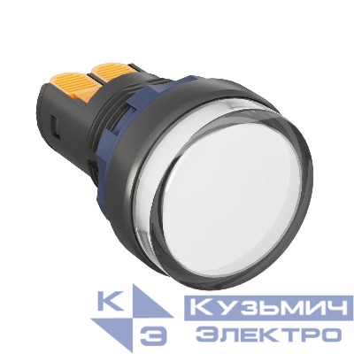 Индикатор сигнальный со встроенным диодом 220В бел. DKC M22L-F220WPP