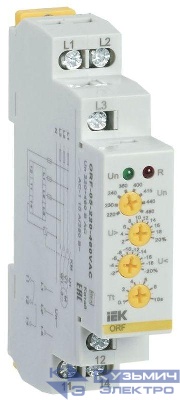 Реле фаз ORF 05 3ф 220-460В AC IEK ORF-05-220-460VAC