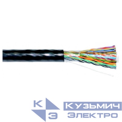 Кабель LC UTP100 cat.5, 305м, 0,45мм, наружный, черный ЗАКАЗ