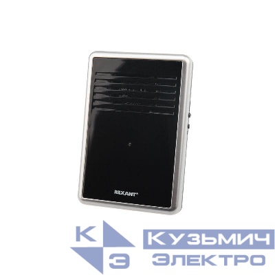 Звонок беспроводной с цифровым кодированием влагозащ. кнопкой IP44 и регулировкой громкости RX-30 Rexant 73-0015