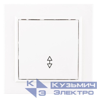 Переключатель проходной 1-кл. СП Минск 10А IP20 бел. Basic EKF ERV10-025-10