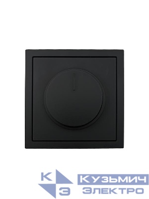 Диммер для LED ламп 250Вт СП ZIMA IP20 черн. бархат LEZARD 704-4288-163
