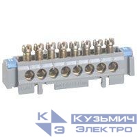 Клеммник универс. с изолир. осн. 1х6-25+16х1.5-16кв.мм Leg 004825