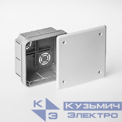 Коробка СП Тусо распаячная 92х92х45мм усиленная IP30 Ruvinil 10120