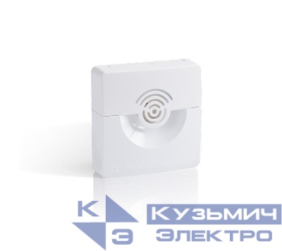 Оповещатель охранно-пожарный звуковой ОПОП 2-35 12В корпус бел. Рубеж Rbz-208466