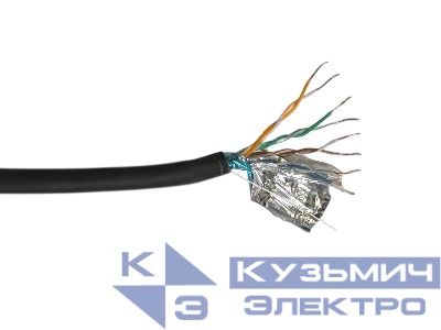Кабель F/UTP Cat 5e ZH нг(A)-HF 4х2х0,52 (out)