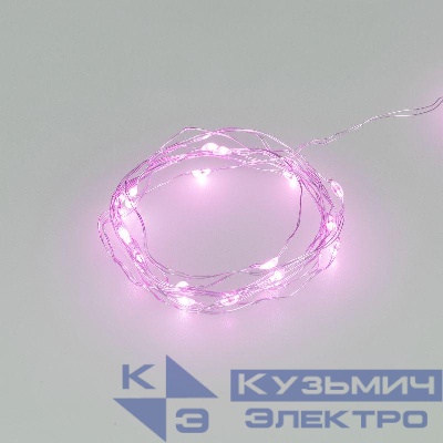 Гирлянда светодиодная ARD-DEW-HOME-2000-CLEAR-20LED-STD Purple 1.5V Battery Pack Cork IP20 Ardecoled 048697