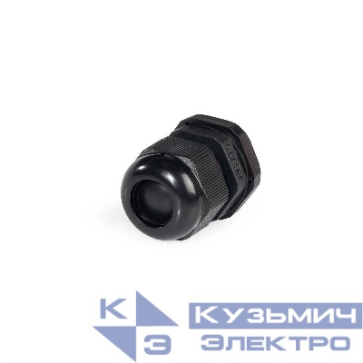 Ввод кабельный пластиковый PG 13.5 (6-12 мм) черн. (уп.100шт) Fortisflex 88642