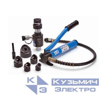 Пресс гидравлический помповый для пробивки отверстий ПГПО-60 КВТ 53137