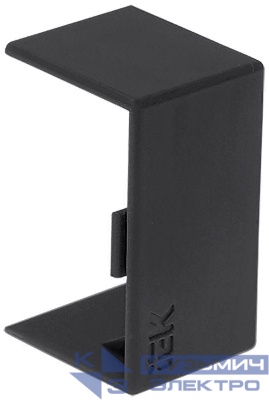 Соединитель на стык КМС 40х25 черн. (уп.4шт) ELECOR IEK EL-KK10D-S-040-025-K02