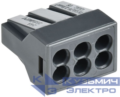 Клемма строительно-монтажная СМК 773-306 с пастой GENERICA UKZ11-306-100-G