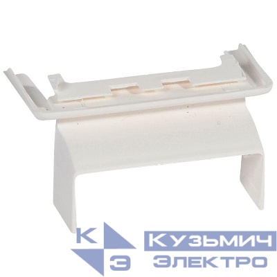 Блок выдвижной для монтажа на торце мини-плинтуса DLPlus 60х20мм бел. Leg 031645