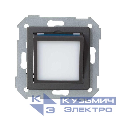 Накладка откидная Simon82 графит 82036-38