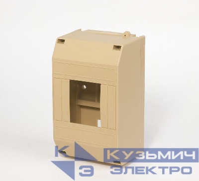 Бокс для авт. выключателей на 2-4 модуля светл. дерево Урал Пак БВ-8111075-028