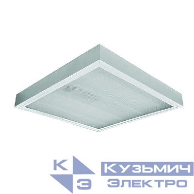 Светильник светодиодный Crystal 418 LED-15 офисный накладной рассеив. призма Ксенон 0170418103-15